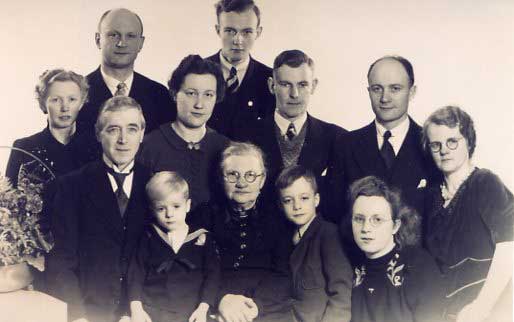 Franciscus Lafeber en Antje Harmsen en hun gezin